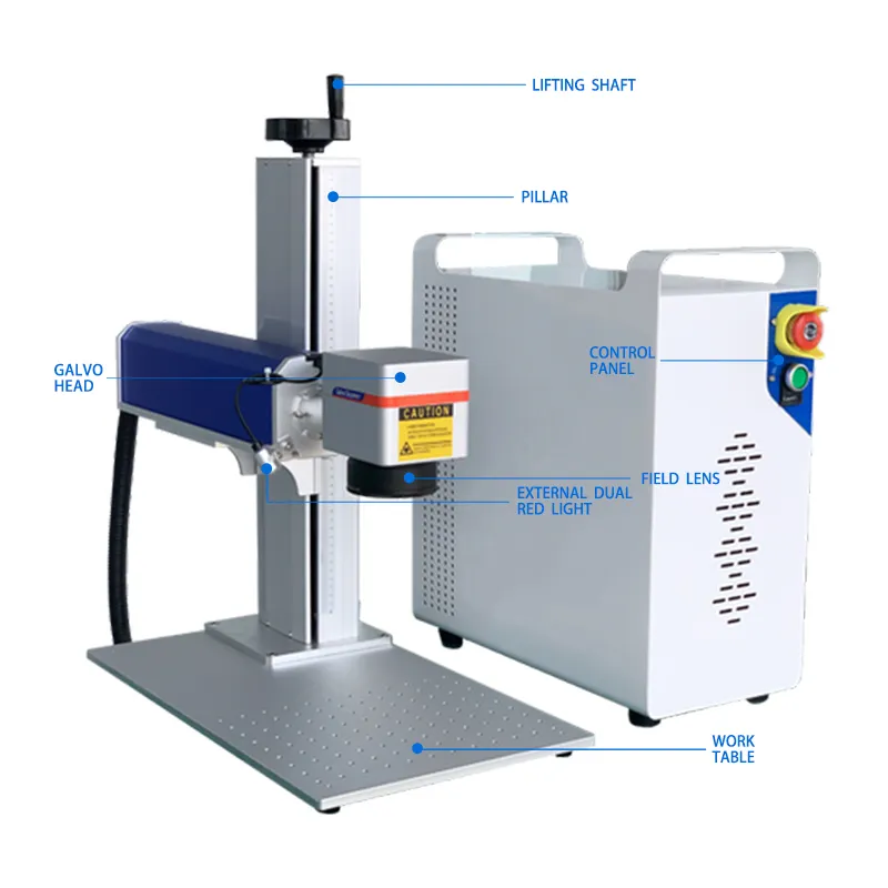Mopa Fiber Laser Marking Machine